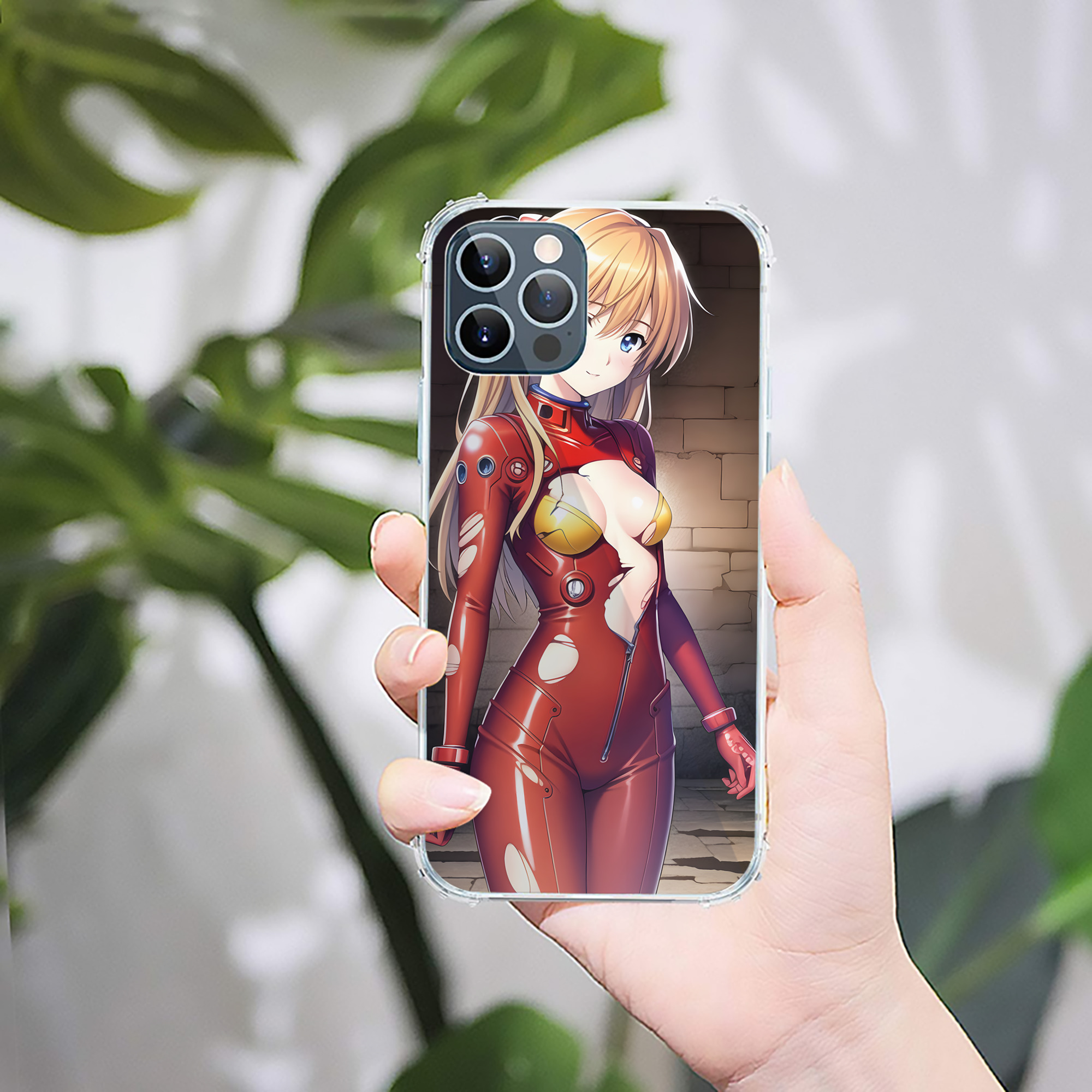 （画像用） EVA 新世紀エヴァンゲリオン 【iPhone 12シリーズ対応】透明スマホケース（クリアソフトケース）